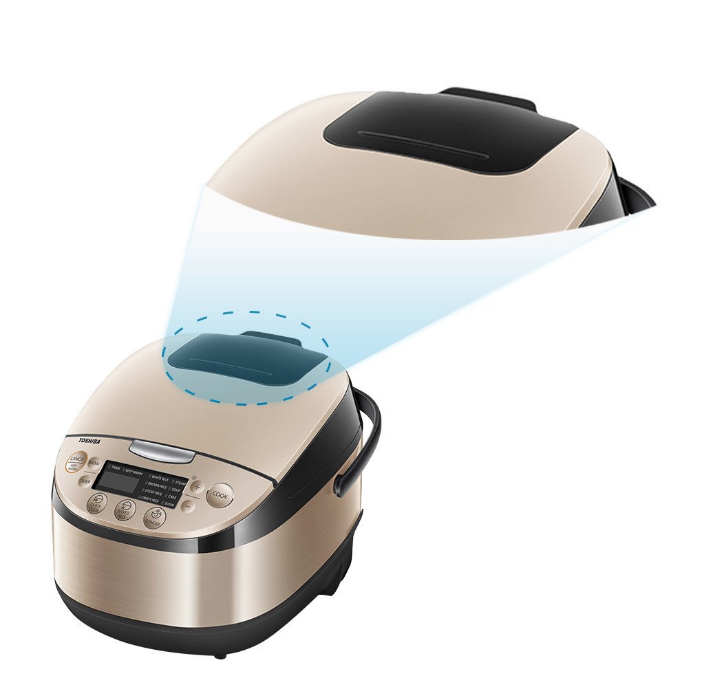 nồi cơm điện toshiba rc-18dr3pv(g)