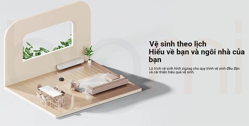 robot hút bụi lau nhà xiaomi vacuum e10c