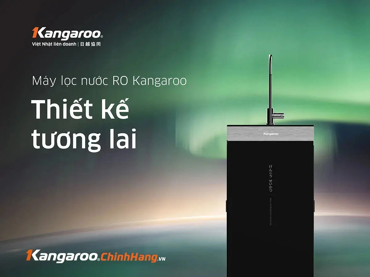 máy lọc nước kangaroo kg100n - 11 lõi - mẫu mới 2024