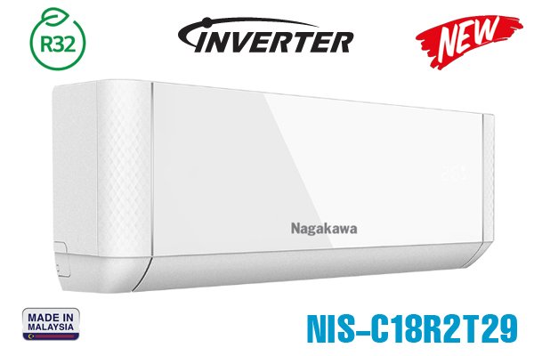 máy lạnh nagakawa inverter 2 hp nis-c18r2t29