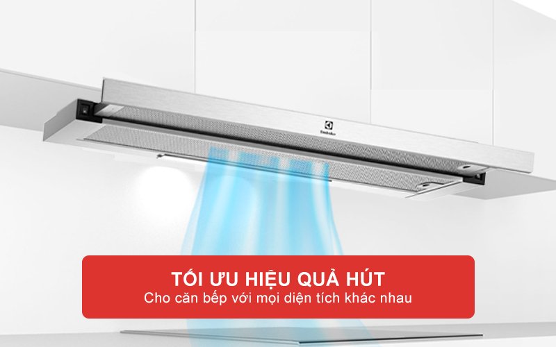 máy hút mùi âm tủ 90cm electrolux ecp9541x