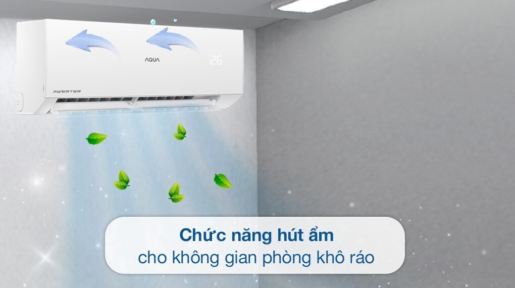 máy lạnh aqua inverter 1.5 hp aqa-rv13qa2
