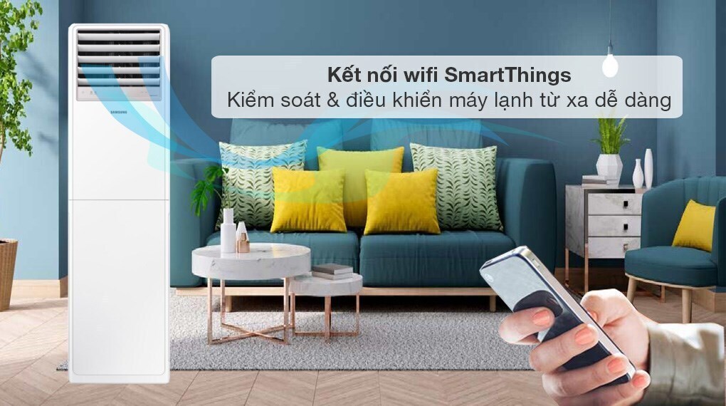 máy lạnh tủ đứng samsung inverter 5 hp ac048bnpdkc/tc 3 pha