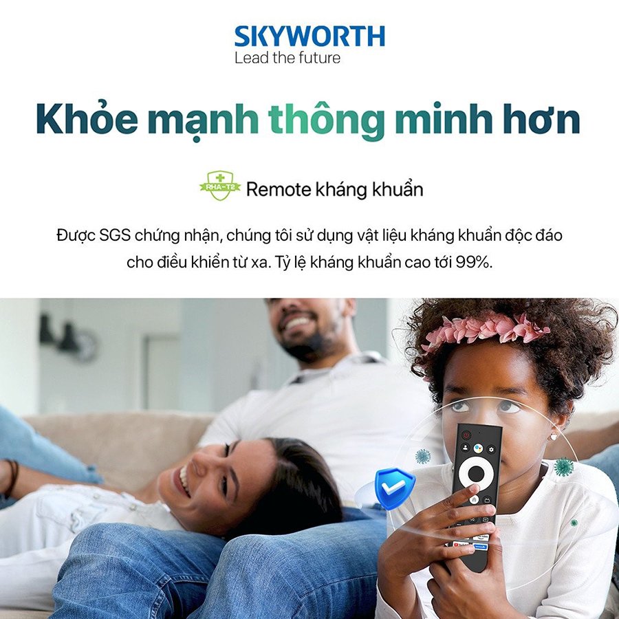 smart tivi 4k skyworth 65sue7600 65 inch google tv