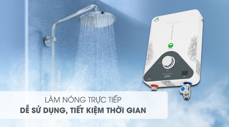 máy nước nóng hồng ngoại kangaroo kg588w 4000w