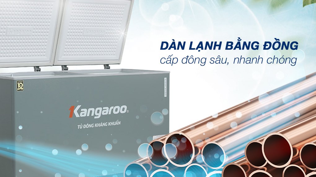 tủ đông kangaroo inverter 430 lít kgfz490ig1