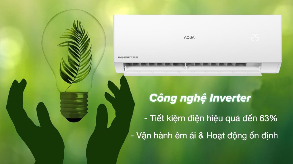máy lạnh aqua inverter 2 hp aqa-rv18qau/rv18qan