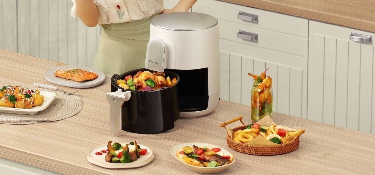 nồi chiên không dầu panasonic nf-cc150wra