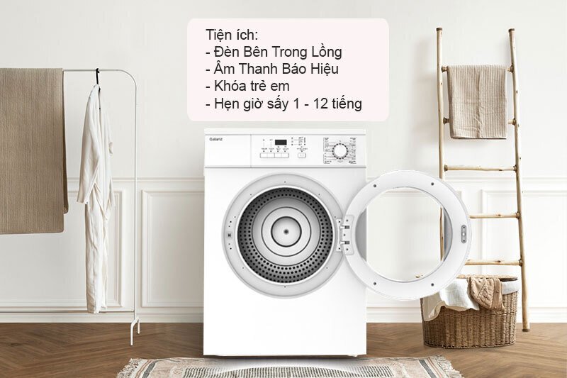 máy sấy thông hơi galanz 7 kg gms07