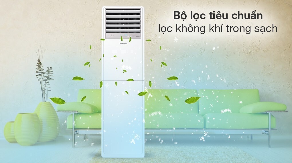 máy lạnh tủ đứng samsung inverter 4 hp ac036bnpdkc/tc