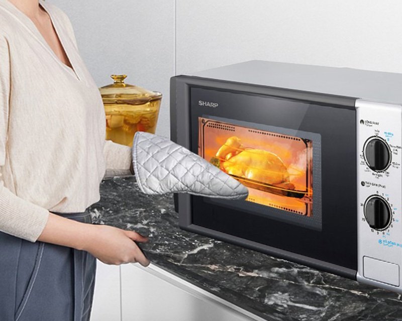 lò vi sóng sharp r-g225vn-bk