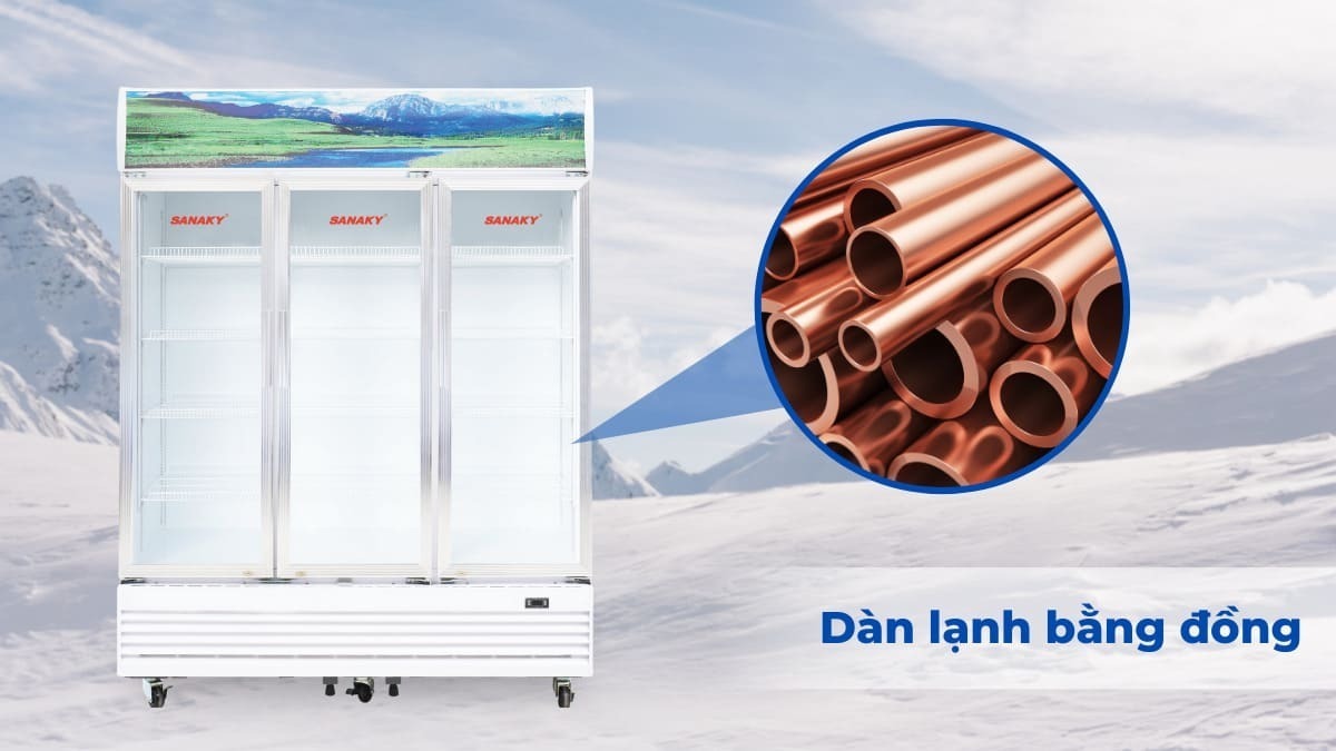 tủ mát sanaky inverter 1400 lít vh-1520hp3