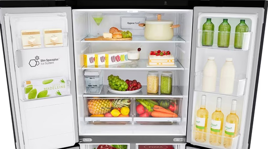 tủ lạnh lg inverter 494 lít multi door gr-d22mbi