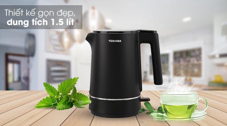 bình đun siêu tốc toshiba 1.5 lít kt-15ds1nv