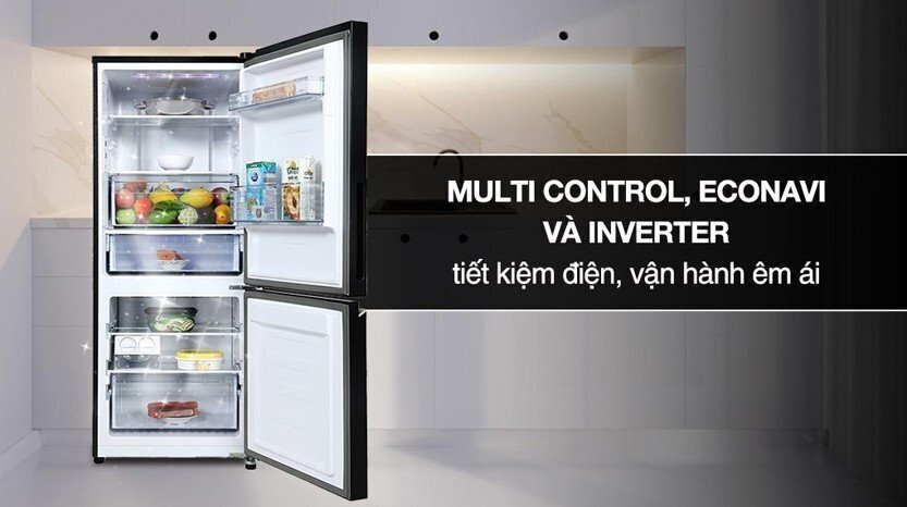 tủ lạnh panasonic nr-sp275cpav inverter 255 lít