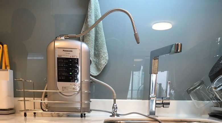 máy lọc nước điện giải ion kiềm panasonic tk-as45 3 tấm điện cực