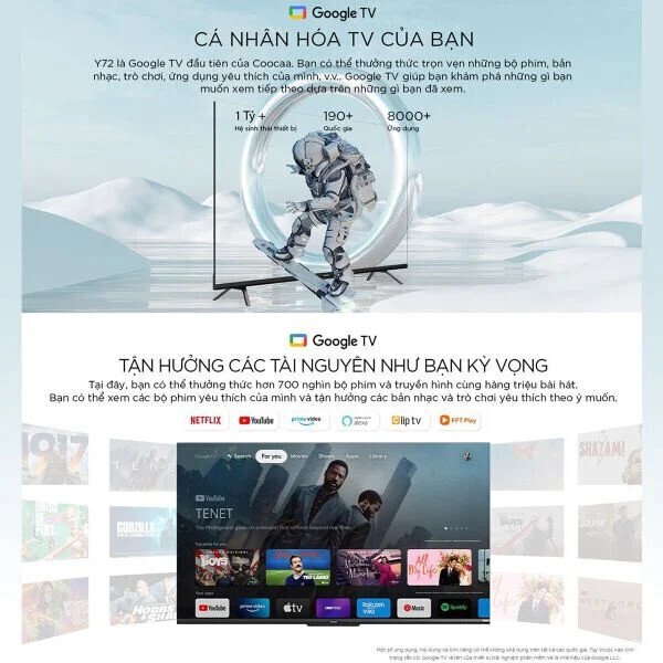 google tivi coocaa 4k 55 inch 55y73