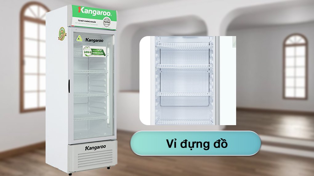tủ mát kangaroo 288 lít kg359at