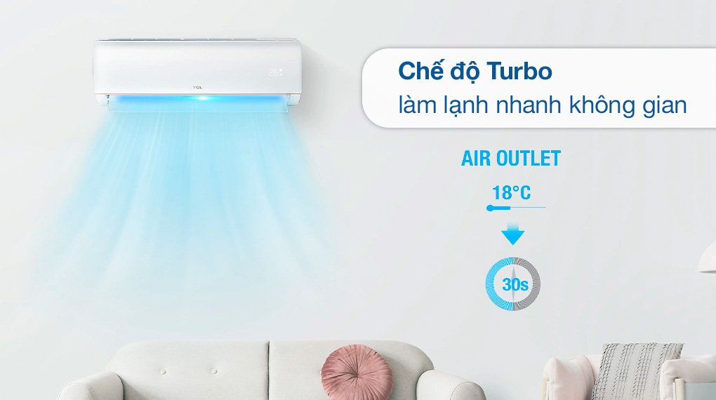 máy lạnh tcl inverter 1.5 hp tac-13csd/xab1i