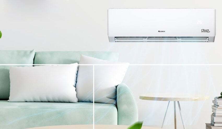 máy lạnh gree 9.000 btu 1 chiều inverter cosmo9ci