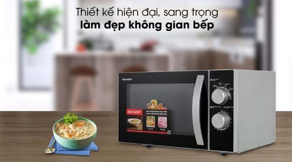 lò vi sóng cơ sharp 23 lít r-31a2vn-s