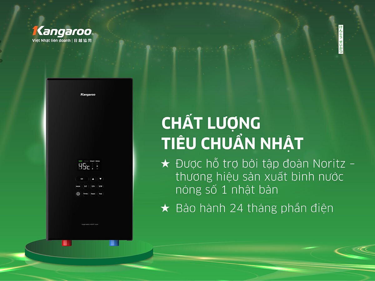 máy nước nóng trực tiếp kangaroo kgwd45p1