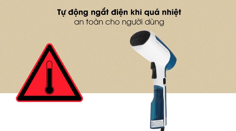 bàn ủi hơi nước cầm tay tefal dt6130e0 1300w