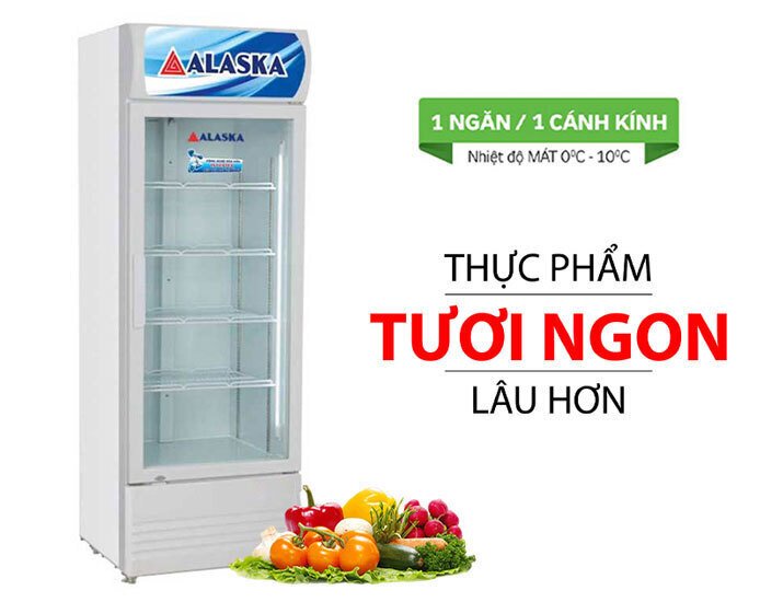 tủ mát inverter alaska lc-633hi