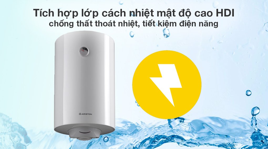 máy nước nóng gián tiếp ariston pro r 80 v 2.5 fe (2500w)