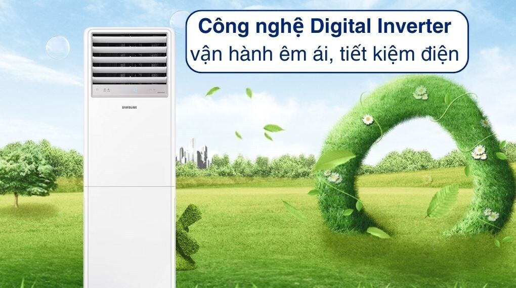 máy lạnh tủ đứng samsung inverter 3 hp ac030bnpdkc/tc