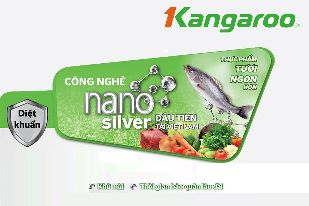 tủ đông kháng khuẩn kangaroo kg498c2 - 327 lít