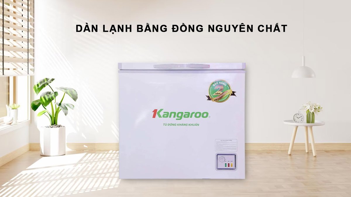 tủ đông kangaroo 90 lít kg168nc1
