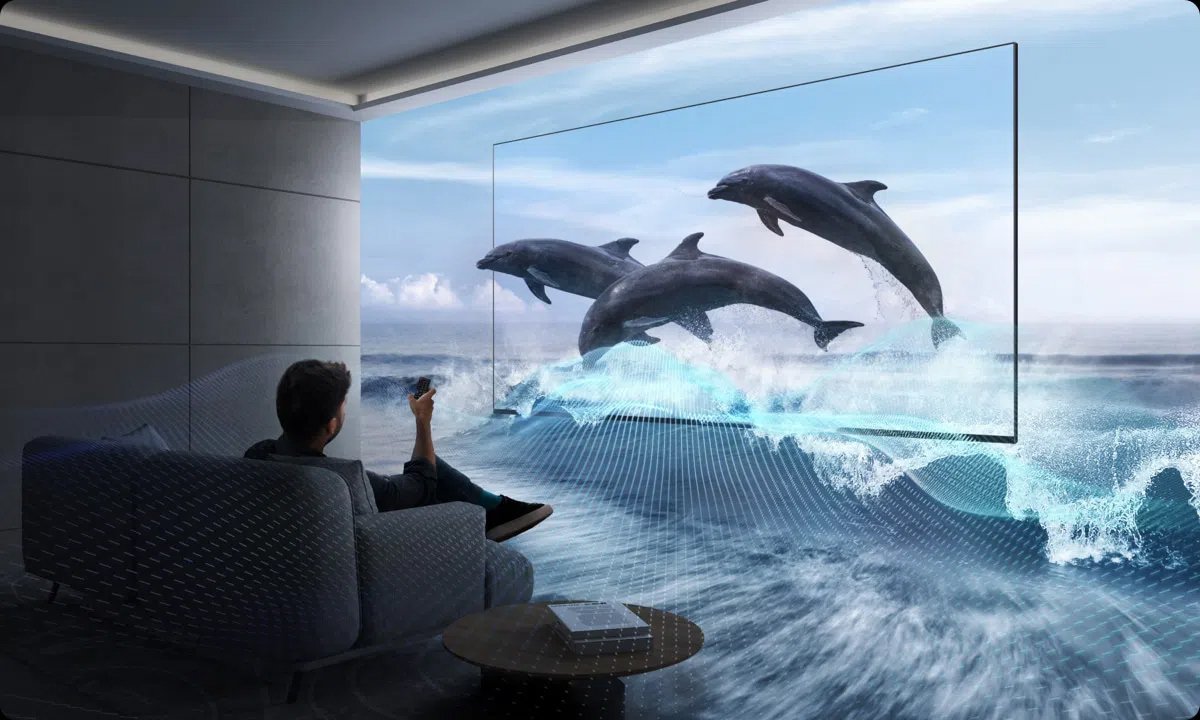 google tv qd-mini led tcl 4k 85 inch 85c855