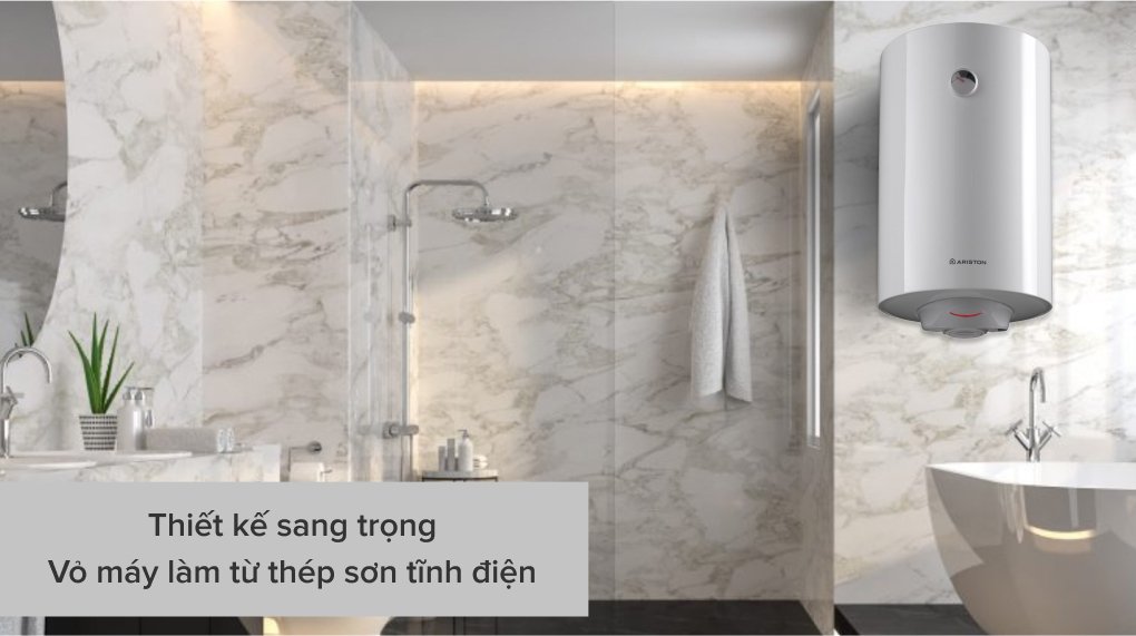 máy nước nóng gián tiếp ariston pro r 80 v 2.5 fe (2500w)