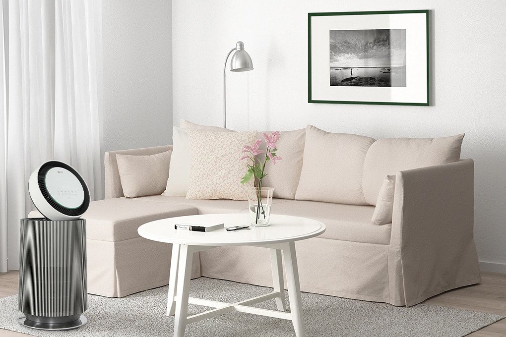 máy lọc không khí lg puricare 360 alpha single as65gdby0.abae 48w