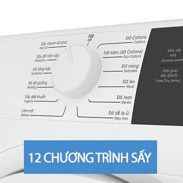máy sấy thông hơi electrolux ultimatecare 8 kg edv804h3wc
