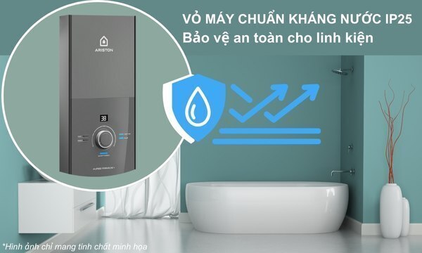 máy nước nóng ariston aures premium+ 4.5