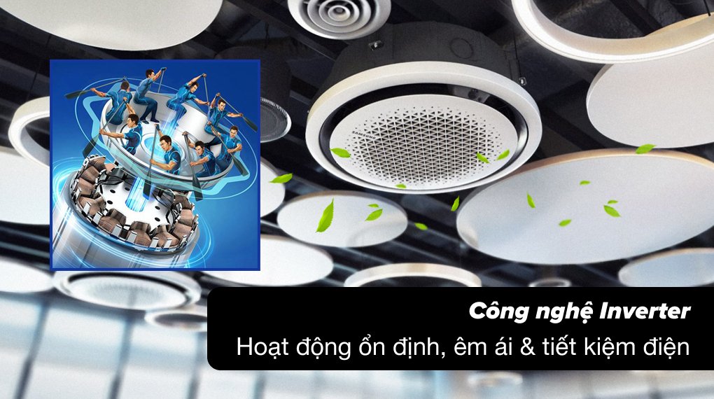 máy lạnh âm trần 360 độ samsung inverter 3.5 hp ac100tn4pkc/ea