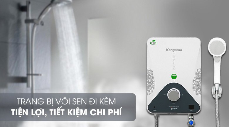 máy nước nóng hồng ngoại kangaroo kg588w 4000w