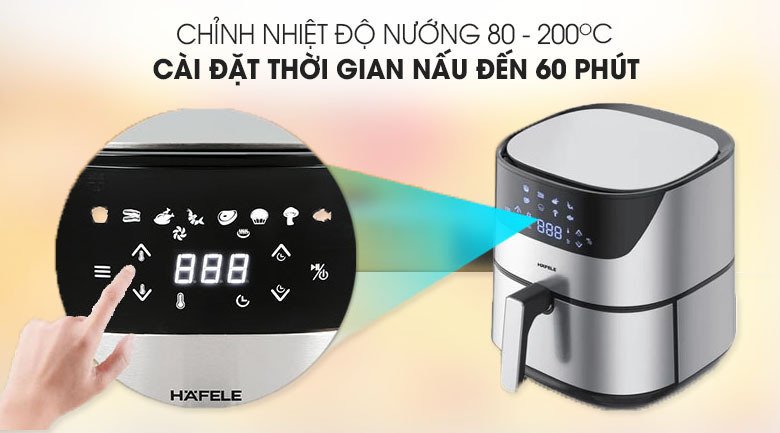 nồi chiên không dầu hafele af-t5a