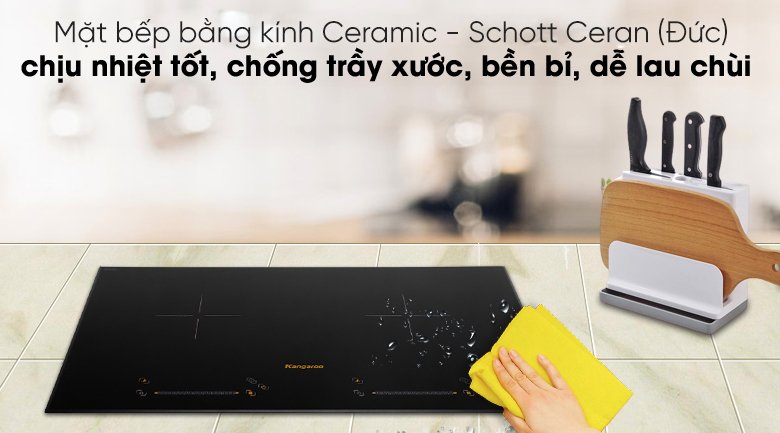 bếp từ đôi lắp âm kangaroo kg856i