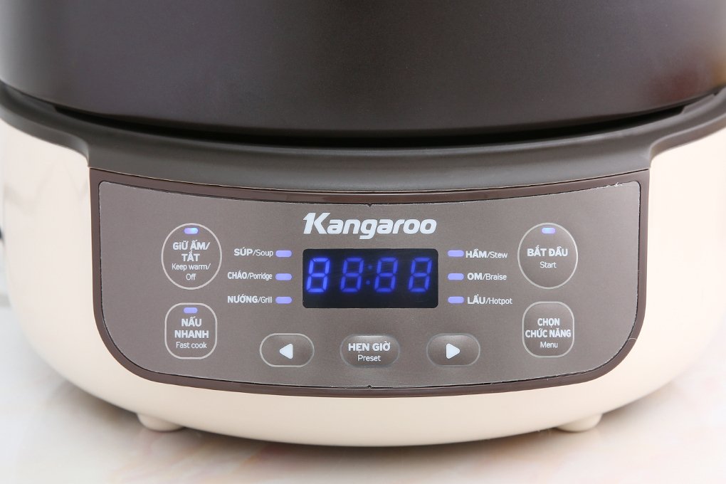 nồi hầm dưỡng sinh kangaroo kg3sc1 3 lít