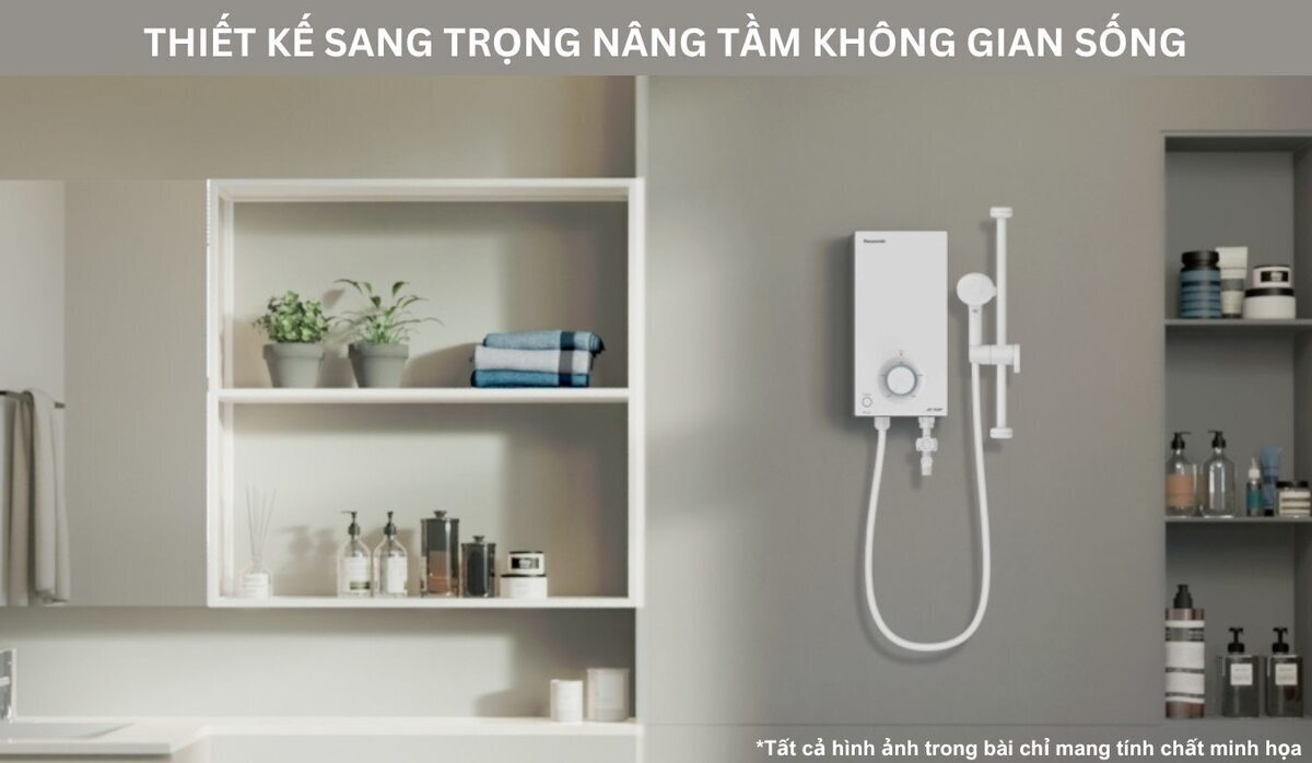máy nước nóng trực tiếp panasonic dh-3vp1vw