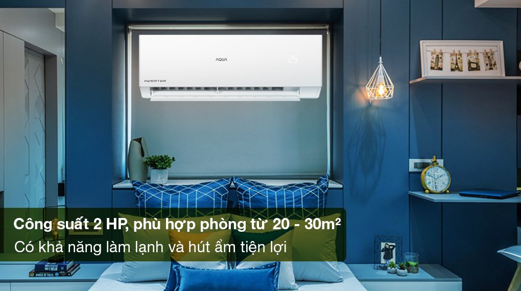 máy lạnh aqua inverter 2 hp aqa-rv18qau/rv18qan