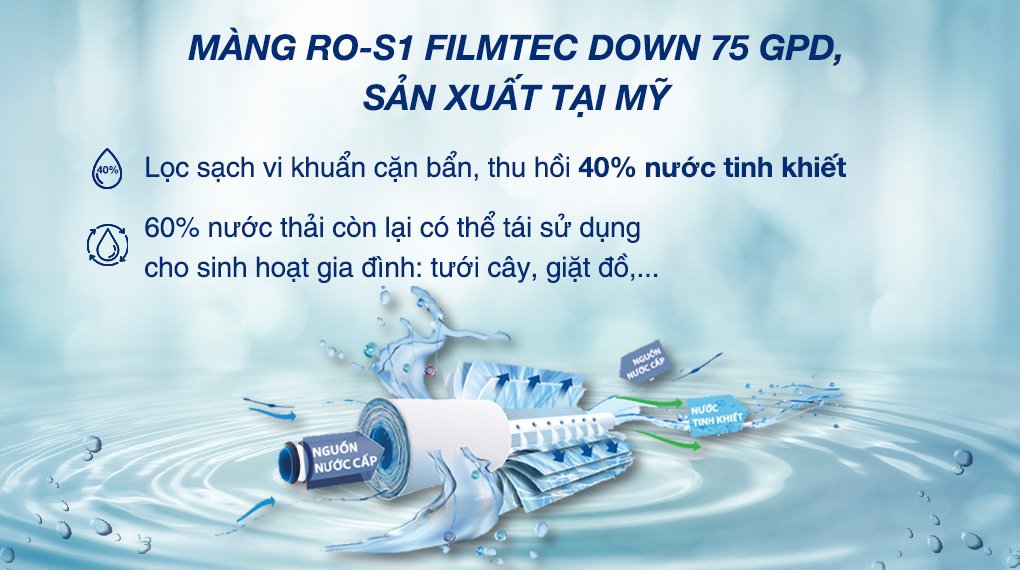 máy lọc nước ro toshiba twp-n2396svn(w) 10 lõi