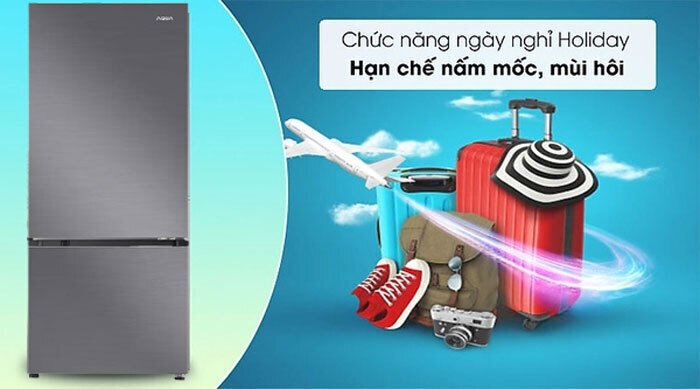 tủ lạnh aqua inverter 324 lít aqr-b390ma(hb)