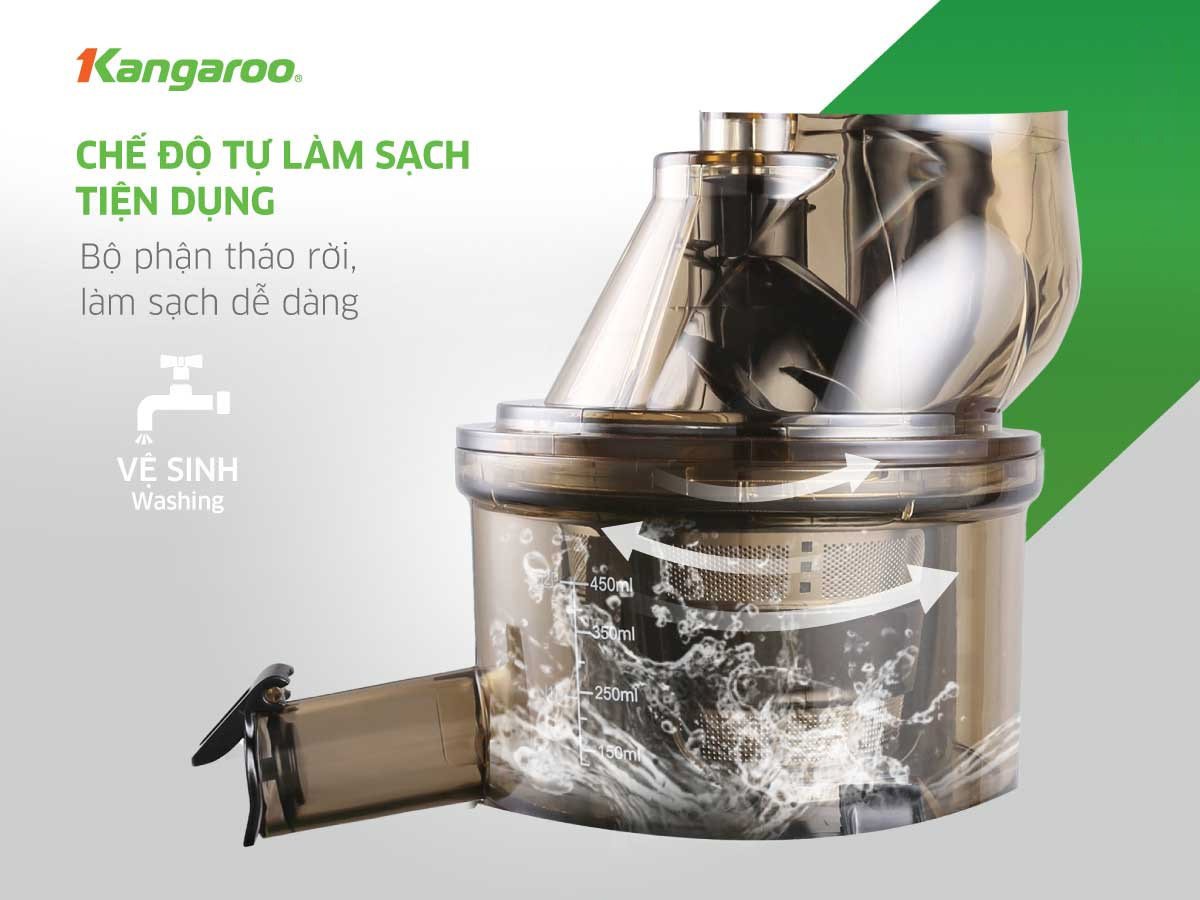 máy ép chậm kangaroo kg200sjd2