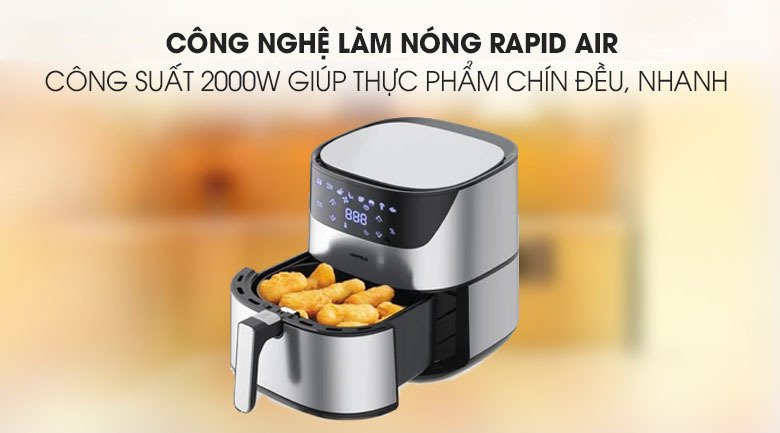nồi chiên không dầu hafele af-t5a