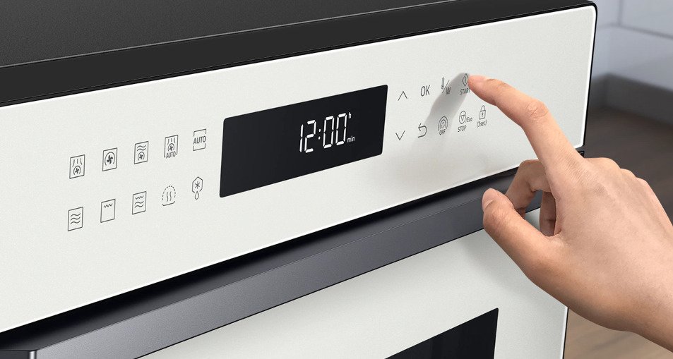 lò nướng, chiên không dầu 35l bespoke samsung mc35r8088le/sv