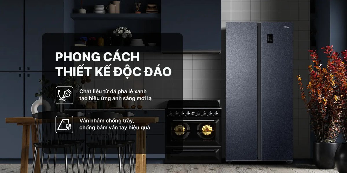 tủ lạnh aqua inverter 490 lít aqr-s552xa(cbc)